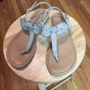 TORRID Bejeweled Sandals